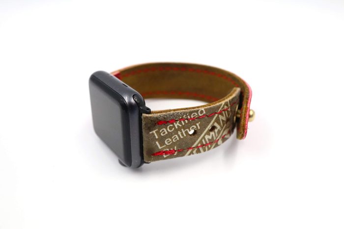 Brian's Airlite Heritage Blocker Red/Brown iWatch Band