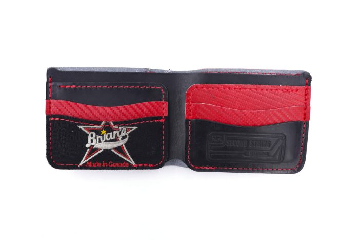 Black Air Thief 6 Slot Bi-Fold Wallet