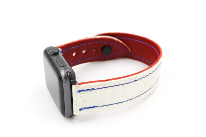 Brians Altra White/Multi iWatch Band