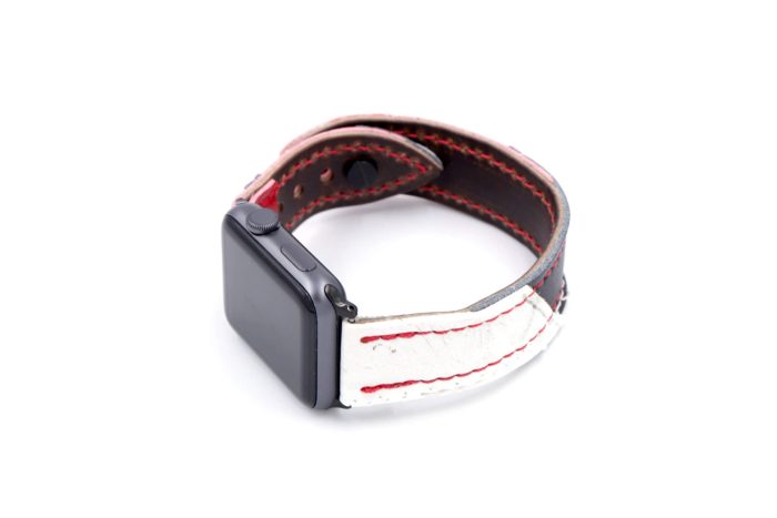 Brians Beast Blocker White/Black iWatch Band