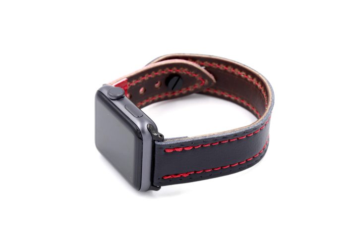 Brians Beast Blocker Black/Red iWatch Band