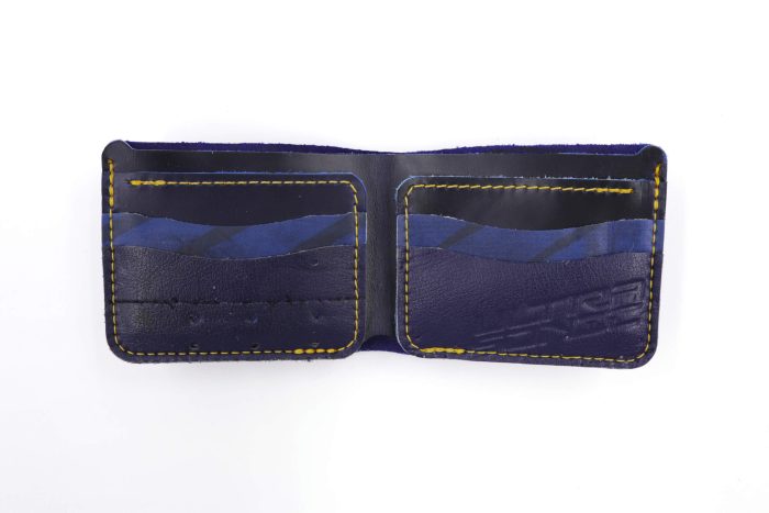 Big Blue Collection 6 Slot Bi-Fold Wallet