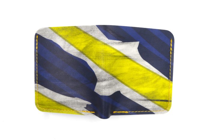 Big Blue Collection 6 Slot Square Wallet