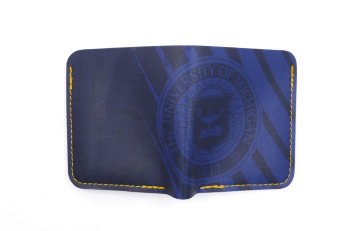 Big Blue Collection 6 Slot Square Wallet