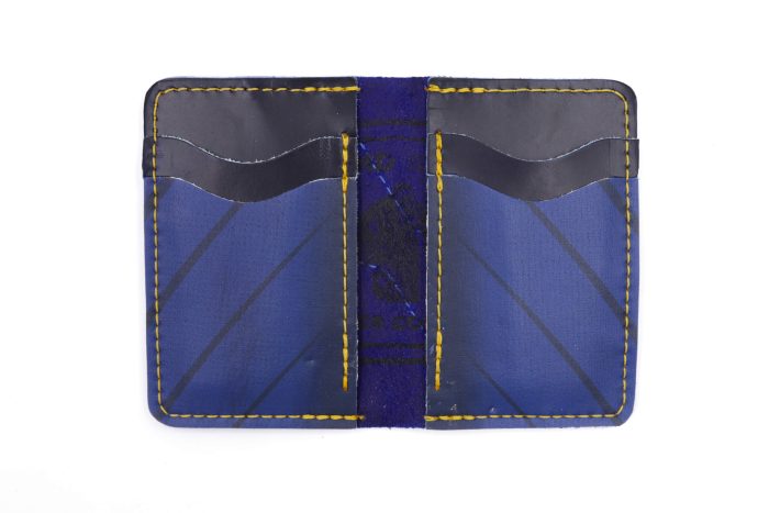 Big Blue Collection 6 Slot Wallet