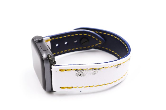 Buffalo Blocker White iWatch Band