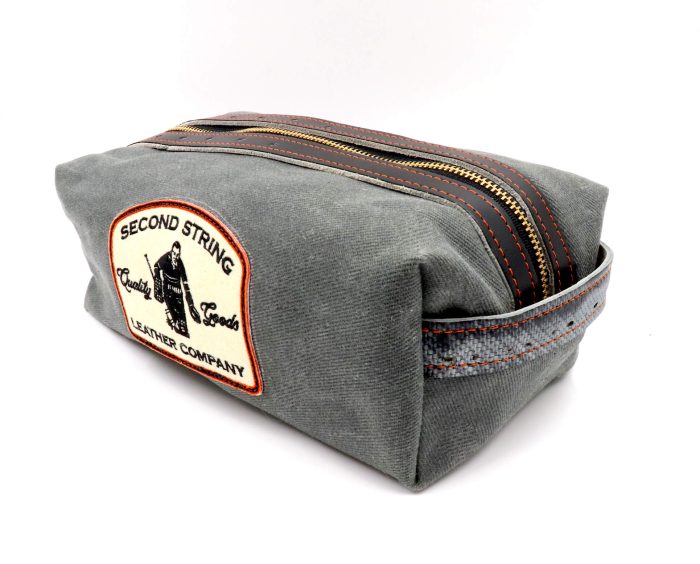 Brian's Demon Pads Black/Grey Bathroom Bag