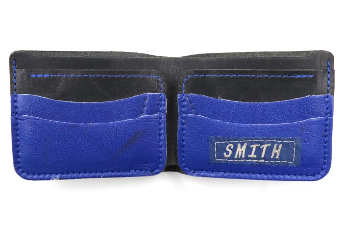 Blue Lightning Collection 6 Slot Bi-Fold Wallet