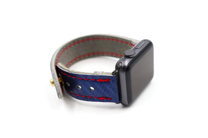 Broadway Pro Series Silver/Blue iWatch Band