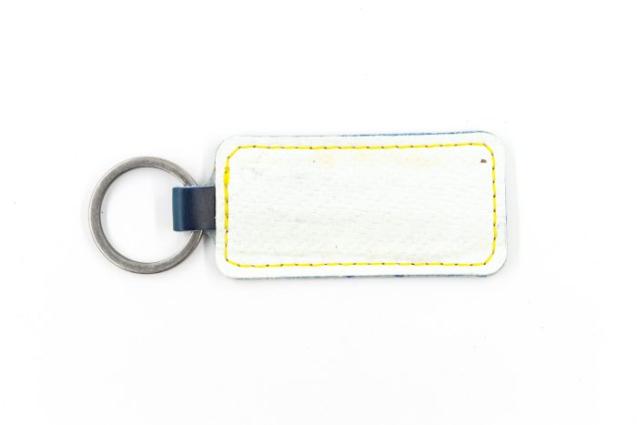 Beast Pads White Keychain