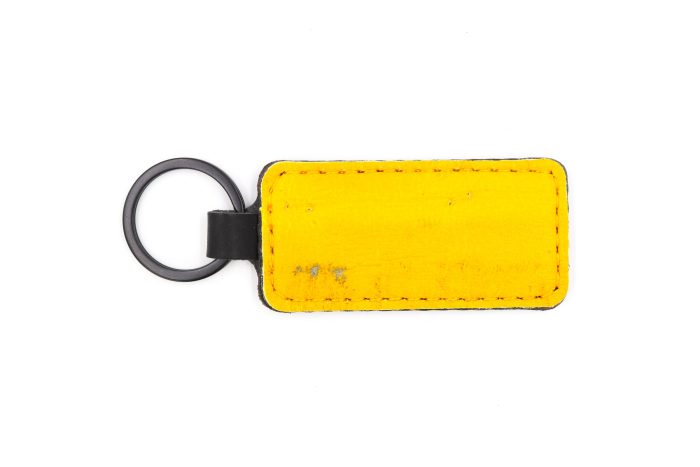 Boston Yellow Keychain