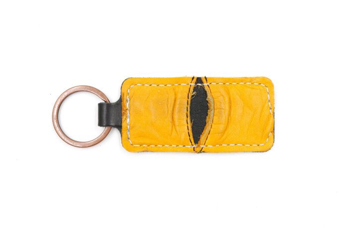 Cooper Black Diamond Brown/Black Keychain