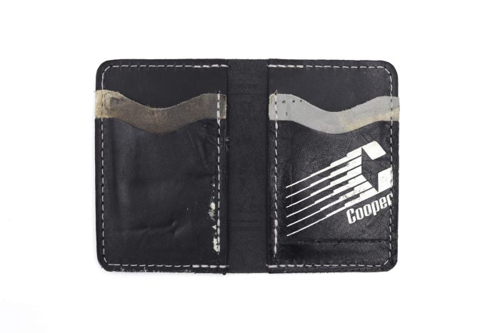 Cooper Black & Silver 6 Slot Wallet