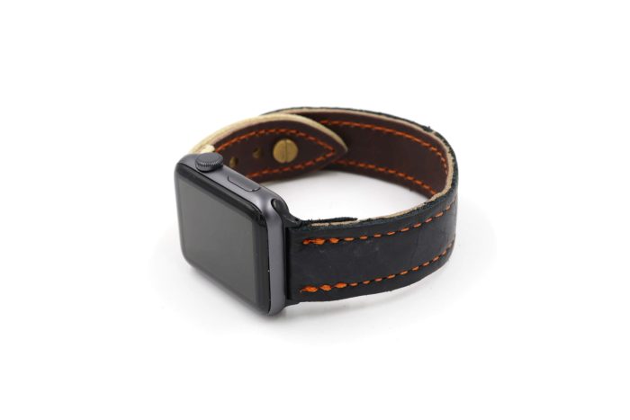 Cooper Gunzo Black/Brown iWatch Band