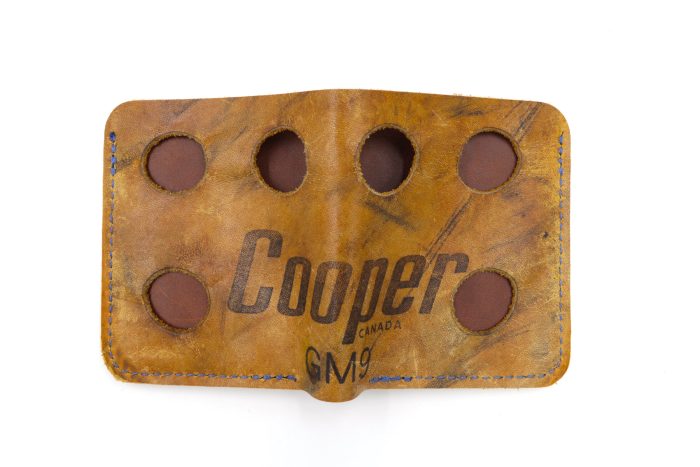 Cooper GM9 Brown 6 Slot Square Wallet