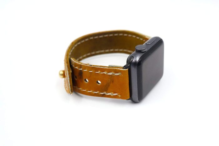 Cooper GM12 Waffle Brown iWatch Band