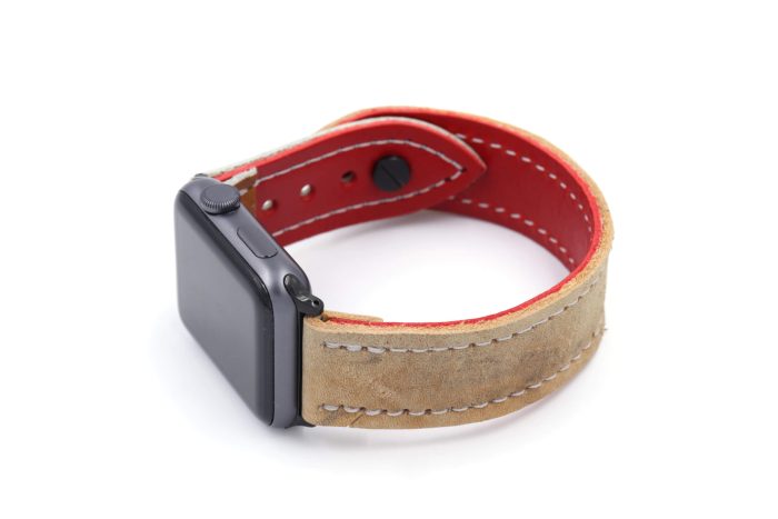 Cooper GM12 Waffle Brown iWatch Band