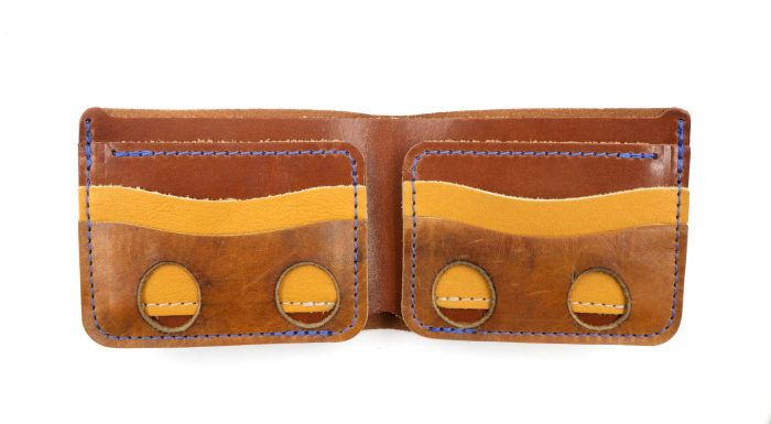Cooper GM9 Waffle 6 Slot Bi-Fold Wallet