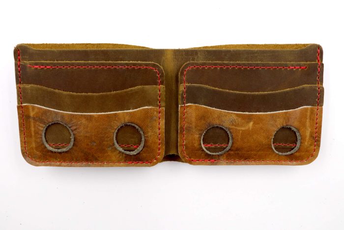 Cooper GM12/B Waffle 6 Slot Bi-Fold Wallet
