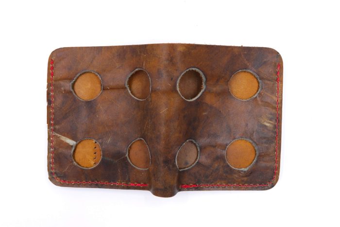 Cooper GM12 Waffle #2 6 Slot Square Wallet