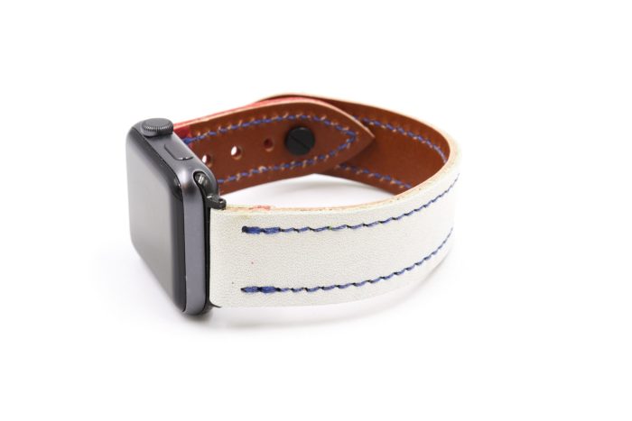 Cooper LABS White/Red iWatch Band