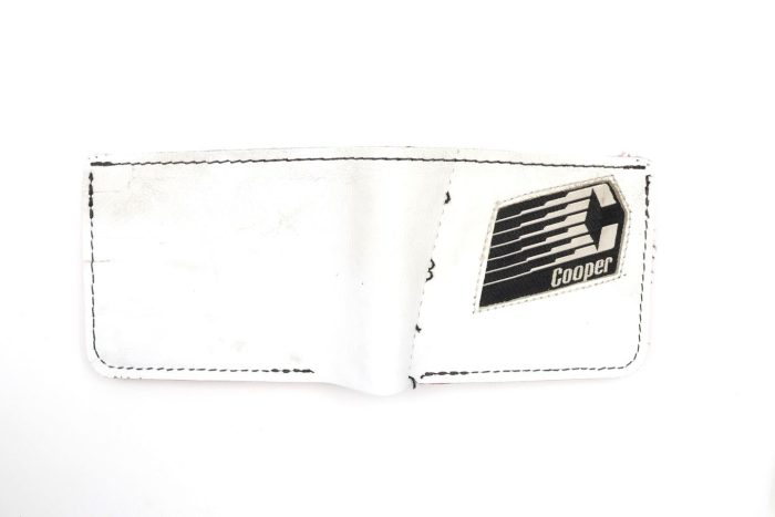 Cooper Red/White 6 Slot Bi-Fold Wallet