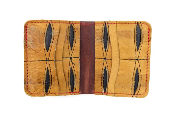 Cooper Vintage #17 6 Slot Square Wallet