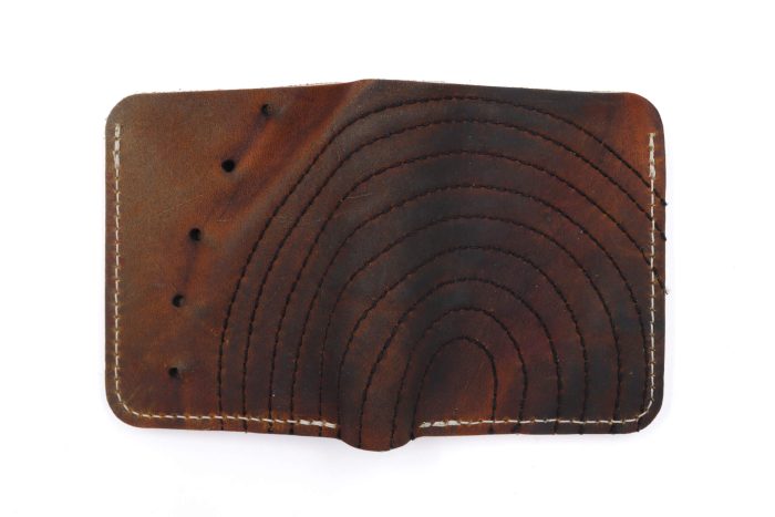 Cooper Vintage Glove #2 6 Slot Square Wallet