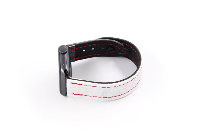 Carolina White/Weave iWatch Band