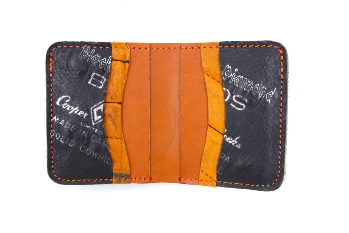 Cooper Weeks Vintage 6 Slot Square Wallet