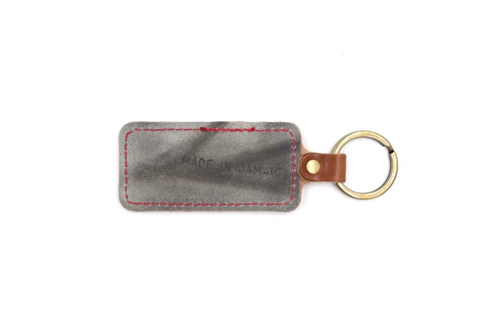 Detroit Coaching Gloves White Keychain