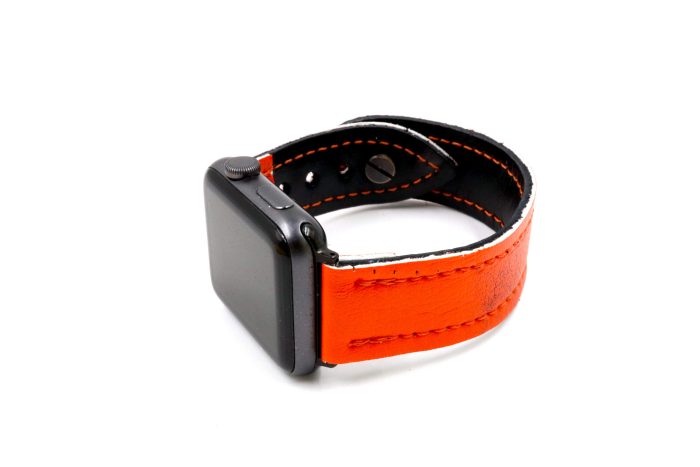 Duck Hunt Orange/White iWatch Band