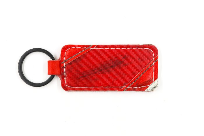 Detroit Red Keychain