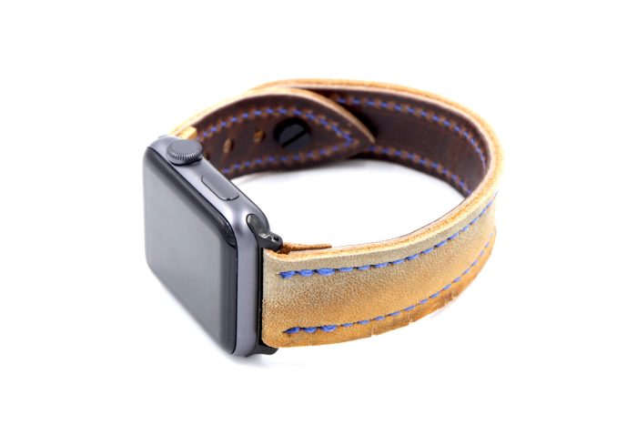 D&R Vintage Blocker Brown iWatch Band