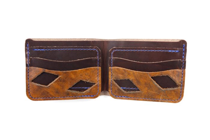 D&R Vintage Blocker 6 Slot Bi-Fold Wallet