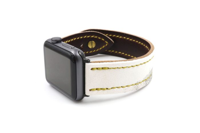 Fighting Eagle Blocker White iWatch Band