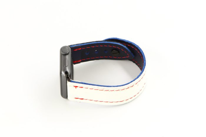 Florida White/Blue iWatch Band