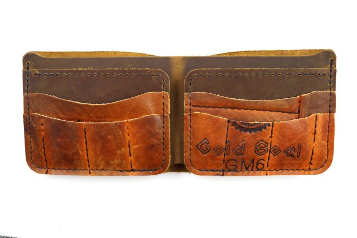 GM9 Gold Seal 6 Slot Bi-Fold Wallet