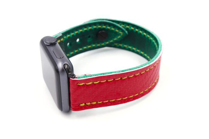 Green Machine Collection RED/GREEN iWatch Band