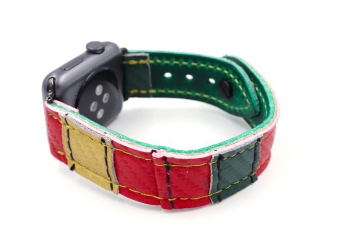 Green Machine Collection MULTI/GREEN iWatch Band