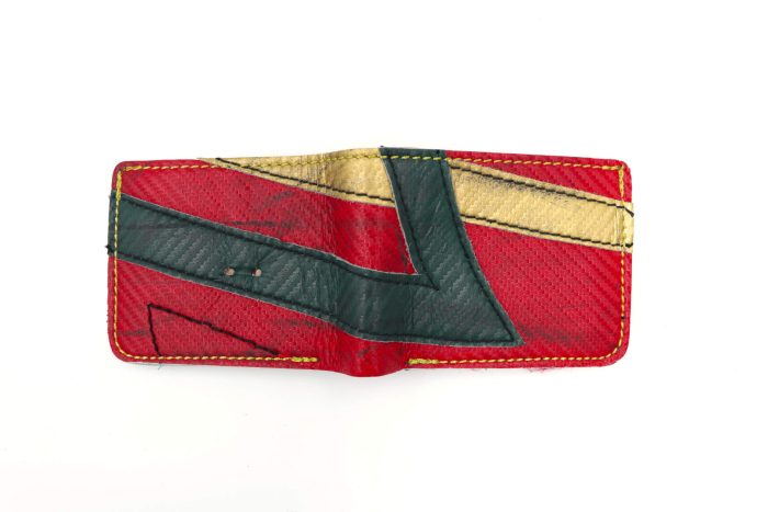 Green Machine Collection 6 Slot Bi-Fold Wallet