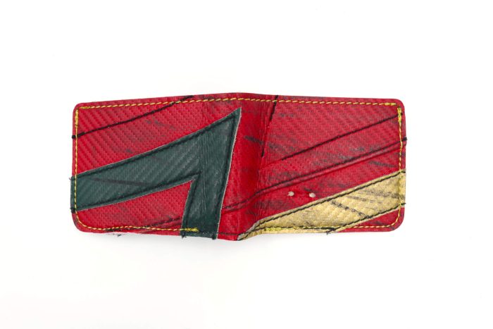 Green Machine Collection 6 Slot Bi-Fold Wallet