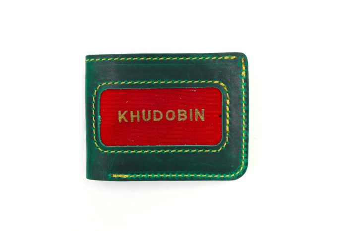 Green Machine Collection 6 Slot Bi-Fold Wallet