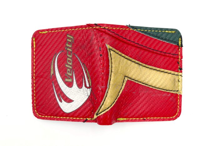 Green Machine Collection 6 Slot Square Wallet