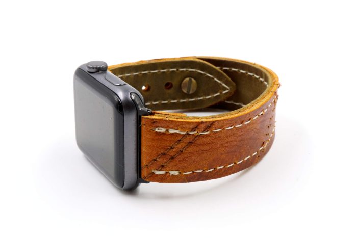 Gold Seal GM6 Brown iWatch Band