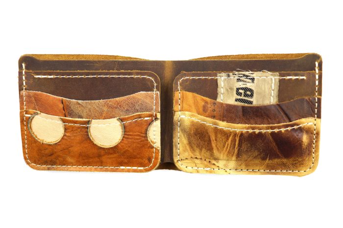 GM9 Waffle Board 6 Slot Bi-Fold Wallet