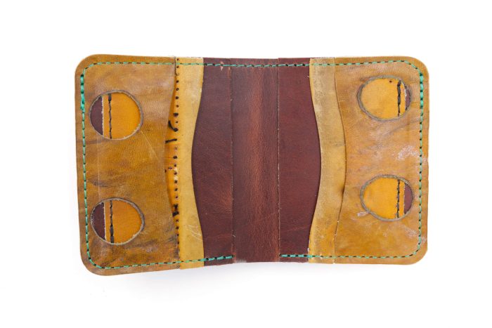GM12 Waffle 6 Slot Square Wallet