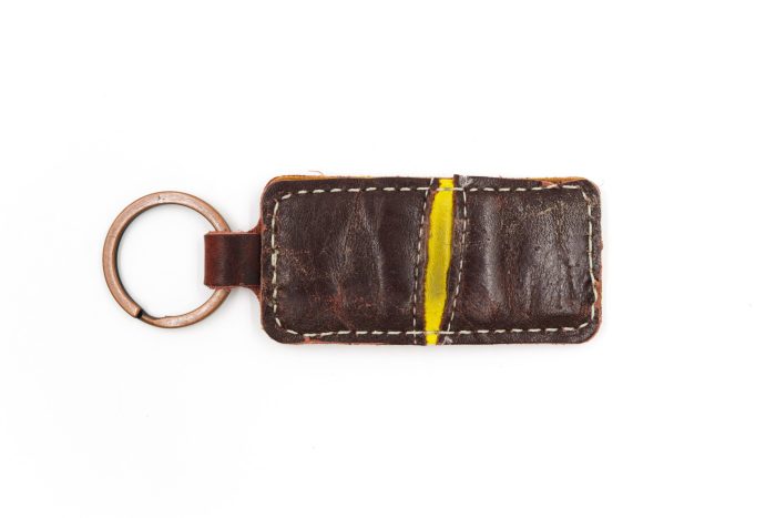 Hershey Brown/Gold Keychain