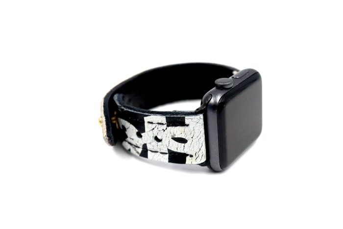 Heaton Helite IV Blocker White/Black iWatch Band