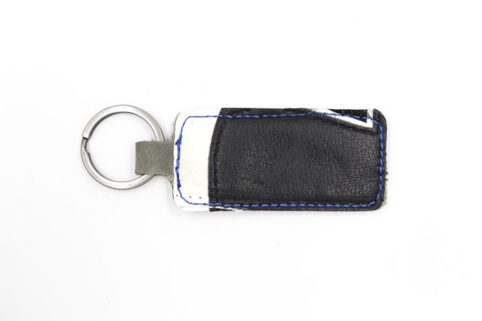 Heaton Helite Blue Black Keychain